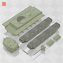 母('26ソ連) Amazon | 【1/144 TANK】【赤】【E】ソ連 KV-1 CAST 重戦車 鋳造